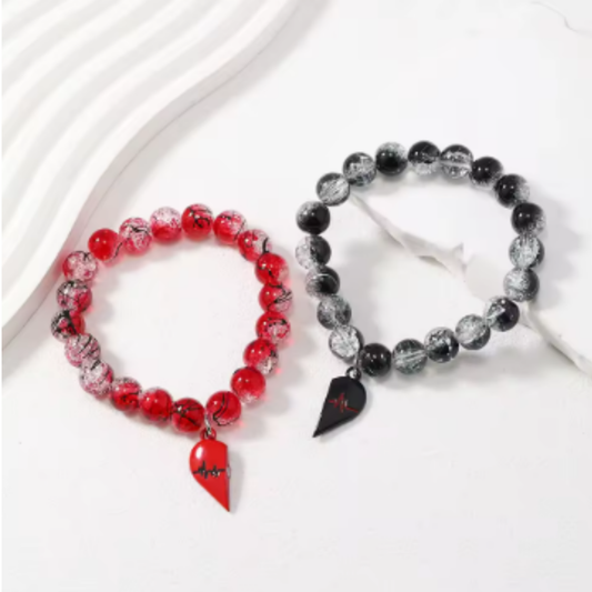 Pulsera de corazón con imán