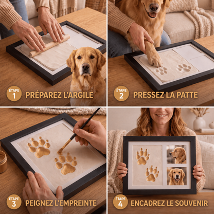 Cadre Souvenir Empreintes